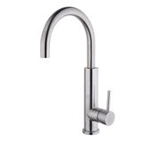 Ceramic Valve Core Stainless Steel Kitchen Faucet Fashion Design