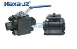 3 PC Forged Steel Ball Valve