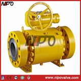 API 6D Forged Steel Trunnion Ball Valve (Q347F)