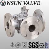 API Stainless Steel Three-Way Floating Ball Valve