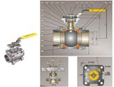 3PCS Thread Ball Valve (stainless steel)