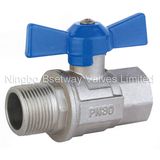 Butterfly Handle Brass Water Valve (BW-B26)