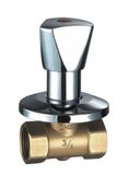 Brass Stop Valve with Zinc Handle