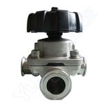 Sanitary 3 Way Diaphragm Valve (manual)