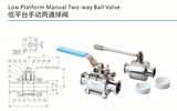 Low Platform Manual Two-Way Ball Valve