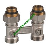 Nickel Towel Radiator Valve (LL-70022)