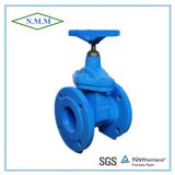 Cast Iron Rubber Wedge Non-Rising Stem Gate Valve