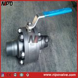 Forged Steel Mnpt Male Screw Thread Ball Valve