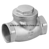 CE Ss304 Horizontal Non-Return Valve