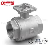 Thread Ball Valve with Mounting Pad (2PCS)