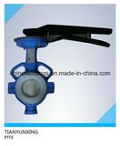 API DIN Casting Wafer/Lug Full PTFE Butterfly Valve