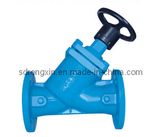 Cast Iron Y-Type Flange Ends Globe Valve (RX-GV-YT-J45HF-16 / J45HF-16A)