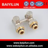 Straight Brass H Radiator Valve