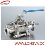 Sanitary Tri Clover Clamp End Ball Valve