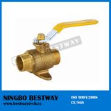 Lever Handle Brass Gas Ball Valve (BW-B132)