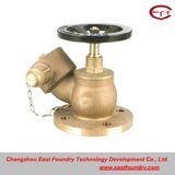 Brass Sand Casting Oblique Type Landing Valve