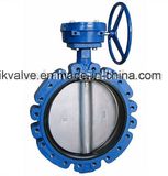 Cast Iron Worm Gear Wafer Type Butterfly Valve