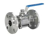 Stainless Steel 3-PC Flange Ball Valve