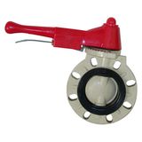 PVDF Butterfly Valve, Plastic Butterfly Valve, PVC Valve