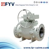 API 6D Top Entry Trunnion Ball Valve with Handwheel