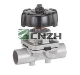 Welded Saintary Manual Diaphragm Valve