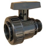 Plastic ABS Single Union Ball Valve