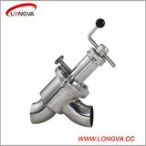 Stainless Steel Sanitary Y Type Globe Valve