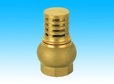 Brass Foot Valve with Strainer (JF-6005)