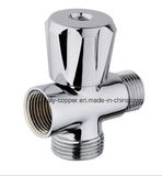 ISO9001 Certified Polishing Chromed Brass Angle Valve (IC-3024)