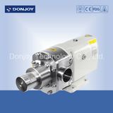 Rotary Lobe Pump with Internal Safety Valve