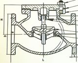 JIS Lift Type Check Globe Valve