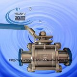Sanitary Ball Valve with ISO Mount Plate