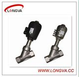 Stainless Steel Pneumatic Angle Seat Valve