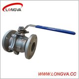 2 Piece Sanitary Flanged Ball Valve