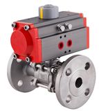 Pneumatic Flange Ball Valve - 3PCS Ball Valve