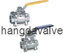 3-PC Thread Ball Valve