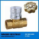 Brass Magnetic Lockable Ball Valve