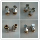 1/2''*3/4'' Corner Brass H Radiator Valve