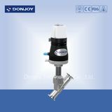 Pneumatic Sanitary Angle Seat Valve