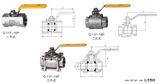 Sanitary Threaded Ball Valve