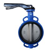 Aluminum Handle Ci Body Wafer Butterfly Valve