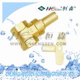 Brass Gate Valve with Lock