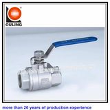 Two Piece Stainless Steel Ball Valve