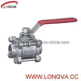 Stainless Steel Psi Three Pieces Butt Weld Ball Valve