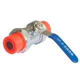 Ball Valve Tie-In With Double Nuts