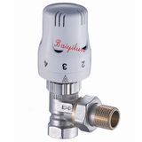 25mm Automatic Brass Thermostatic Valves Radiator