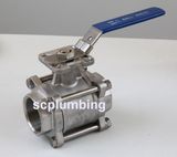 3-PC Ball Valve with Mounting Pad