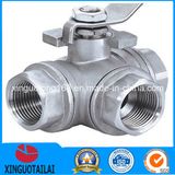 Customized Tee Ball Valve with Lock