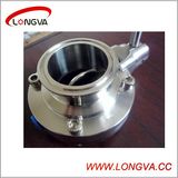 Stainless Steel 6'' Clamped Butterfly Valve