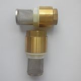 Brass Foot Valve/Stainless Steel Web